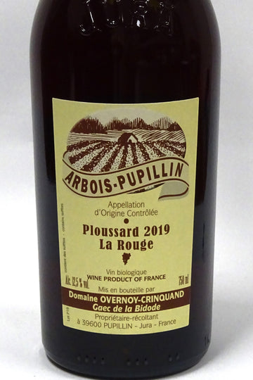 Overnoy-Crinquand 2019 Arbois-Pupillin Poulsard "La Rouge"
